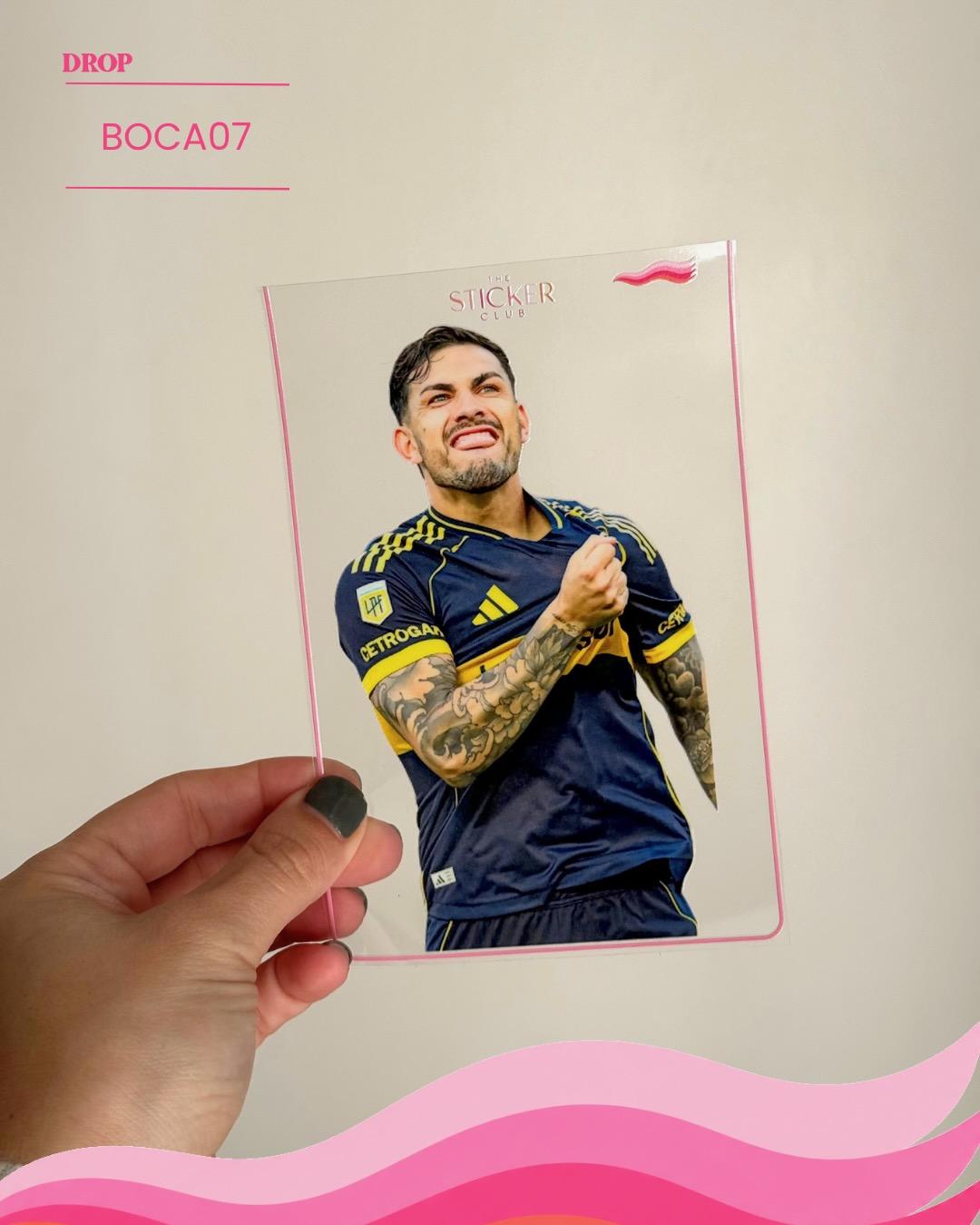 Plancha de stickers BOCA07