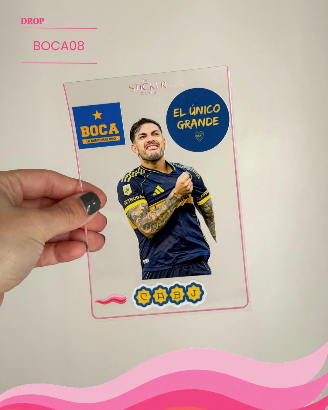 Plancha de stickers BOCA08