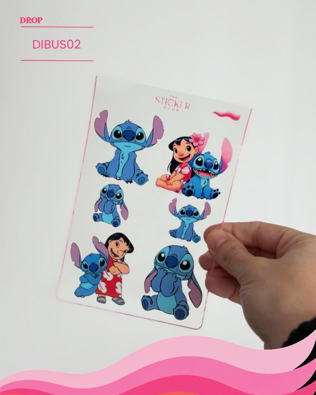 Plancha de stickers DIBUS02