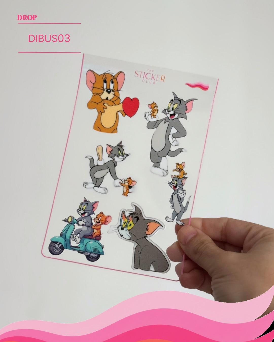Plancha de stickers DIBUS03
