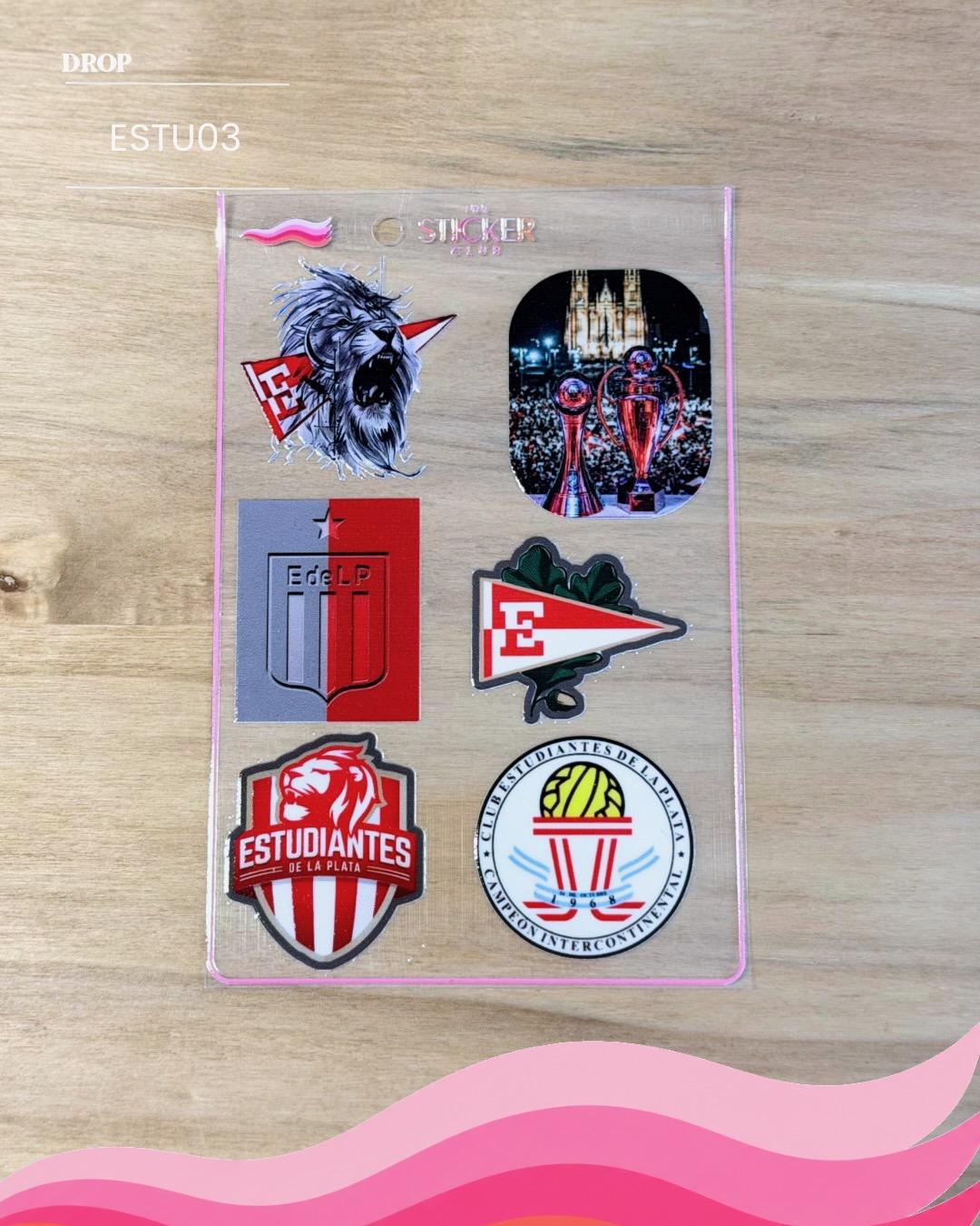 Plancha de stickers ESTU03