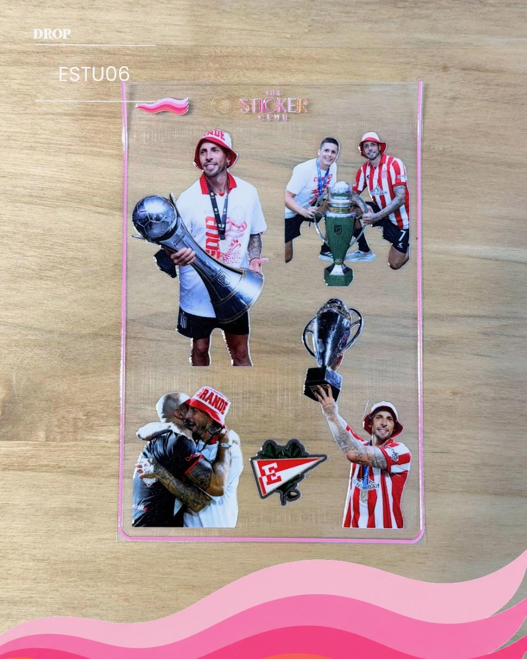 Plancha de stickers ESTU06