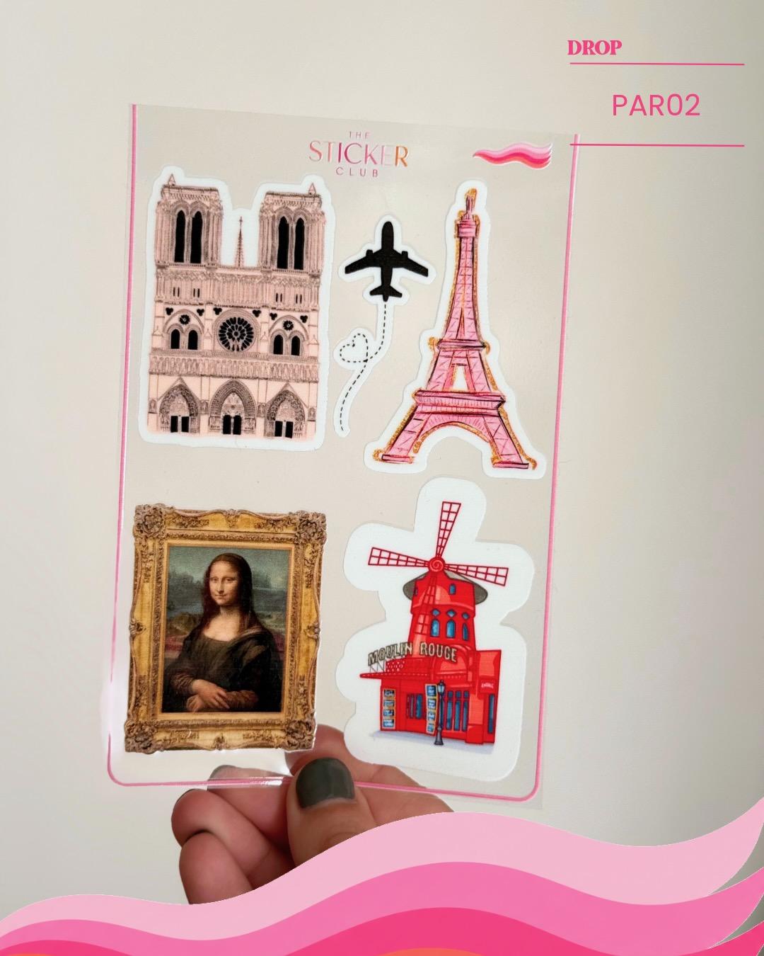 Plancha de stickers PAR02