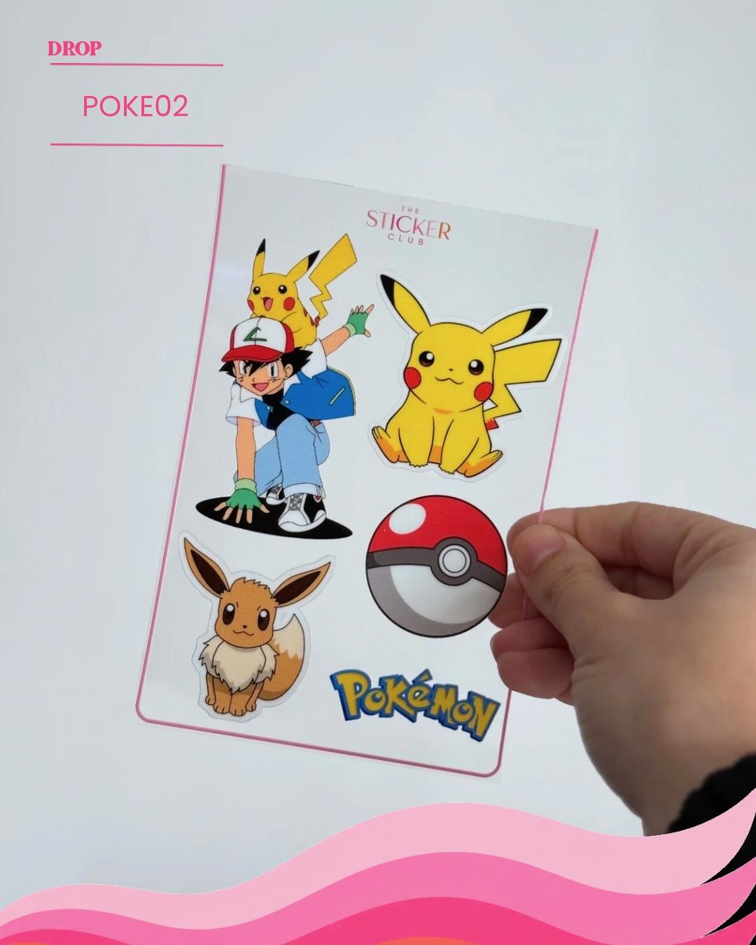 Plancha de stickers POKE02