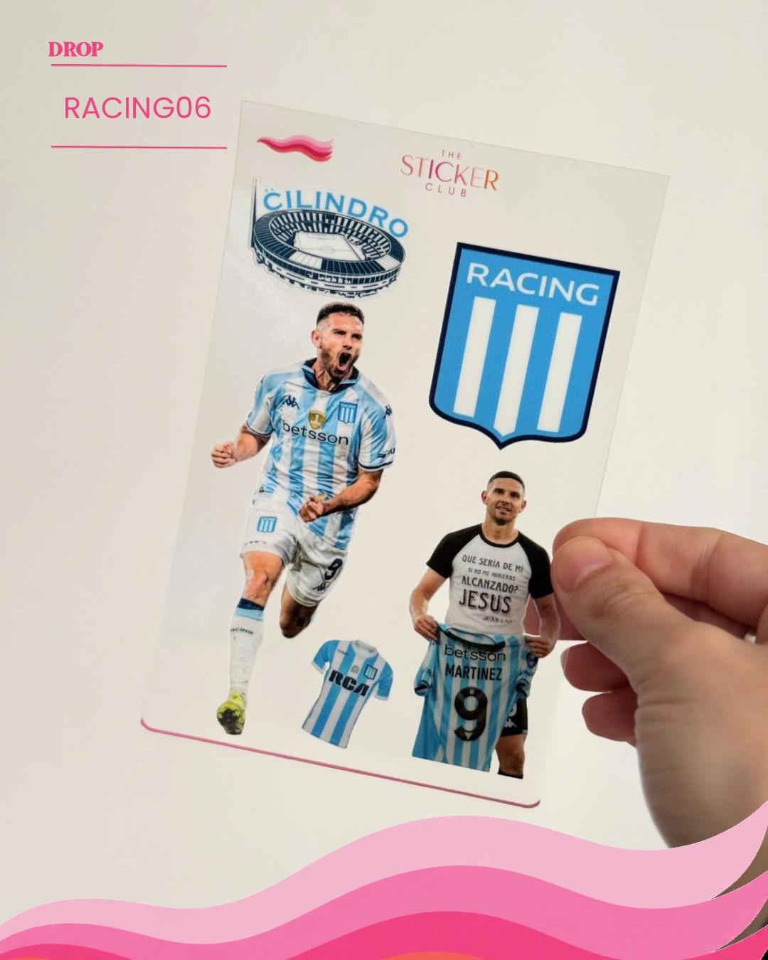 Plancha de stickers RACING06