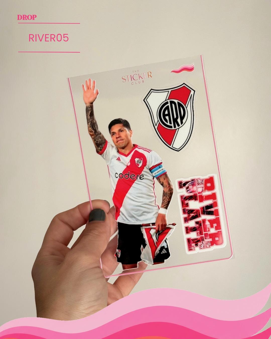 Plancha de stickers RIVER05