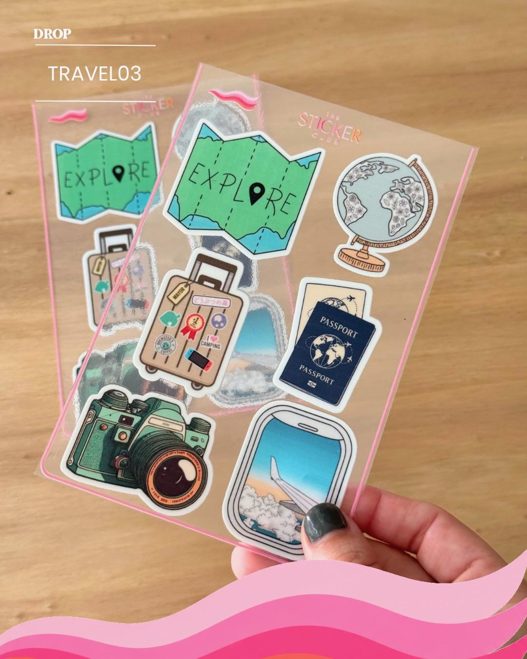 Plancha de stickers TRAVEL03