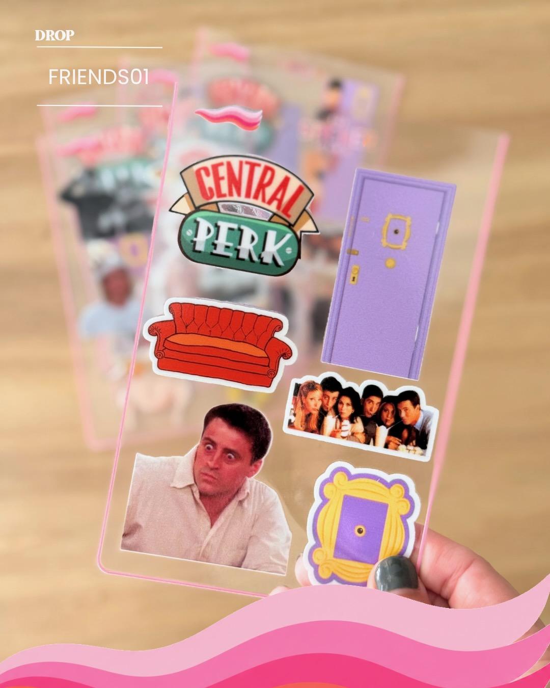 Plancha de stickers FRIENDS01