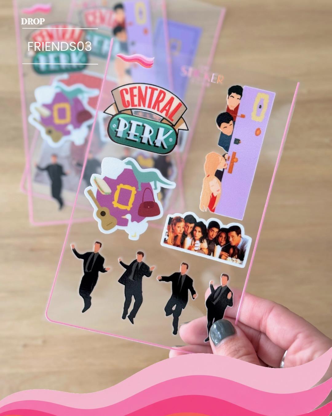 Plancha de stickers FRIENDS03