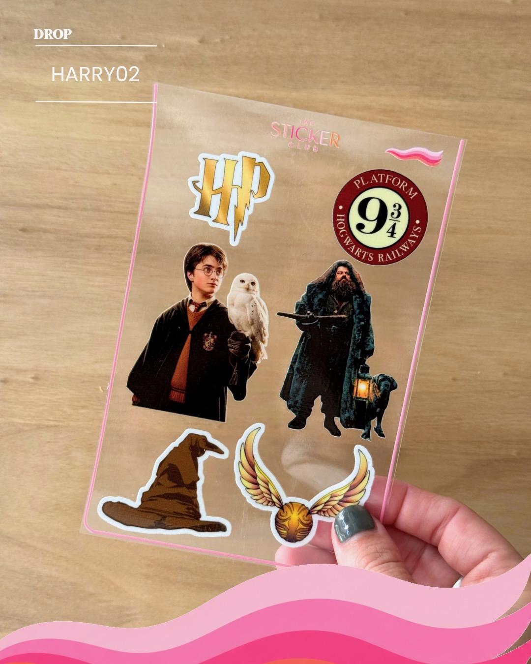 Plancha de stickers HARRY02