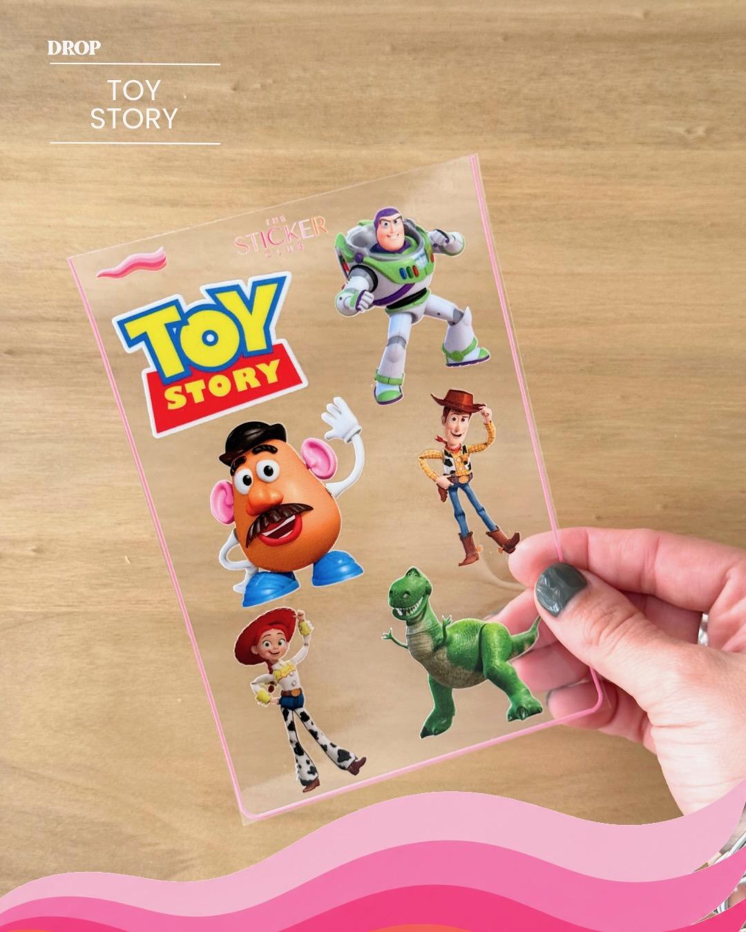 Plancha de stickers TOY STORY